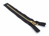 Picture of ZipperStop Wholesale Authorized Distributor YKK 6" YKK Pants Brass Zipper #4.5- Black (3 Zippers)