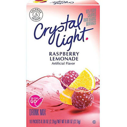 Picture of Crystal Light - Raspberry Lemonade on the Go - 10 Count Boxes (Pack of 2)
