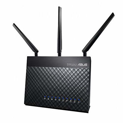 Picture of ASUS AC1900 WiFi Gaming Router (RT-AC68U) - Dual Band Gigabit Wireless Internet Router, Gaming & Streaming, AiMesh Compatible, Included Lifetime Internet Security, Adaptive QoS, Parental Control