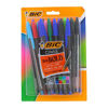 Picture of Bic Cristal Xtra Bold Stick Ballpoint Pens, 1.6mm, Bold Point, Assorted Colors, Pack of 24