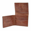 Picture of Fossil Men's Derrick Leather RFID-Blocking Execufold Trifold Wallet, Brown, (Model: ML3700200)