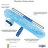 Picture of Unger Professional Microfiber Window Combi: 2-in-1 Professional Squeegee and Window Scrubber, 6"