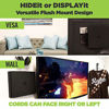 Picture of HIDEit Mounts 4S Playstation 4 Slim Mount Bundle, Black Steel PS4 Slim Wall Mount and Two Controller Mounts, Safely Store Your PS4 Slim Console and PlayStation Controller Near or Behind TV