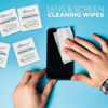 Picture of Care Touch Lens Wipes for Eyeglasses | Individually Wrapped Eye Glasses Wipes | 210 Pre-Moistened Lens Cleaning Eyeglass Wipes