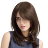 Picture of HAIRCUBE Brown Wigs for Women Charming Long Curly Heat Resistant Fibre Synthetic Wig