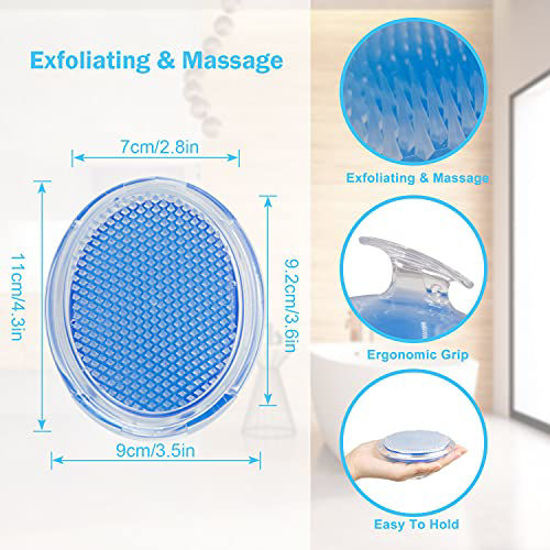 GetUSCart- Exfoliating Brush for Treating Ingrown Hairs and Razor Bump ...