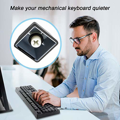 GetUSCart 120pcs/pack Rubber ORing Keyboard Switch Dampers dampener