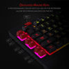 Picture of Redragon K512 Shiva RGB Backlit Membrane Gaming Keyboard with Multimedia Keys, Linear Mechanical-Feel Switch, 6 Extra On-Board Macro Keys, Dedicated Media Control, Detachable Wrist Rest