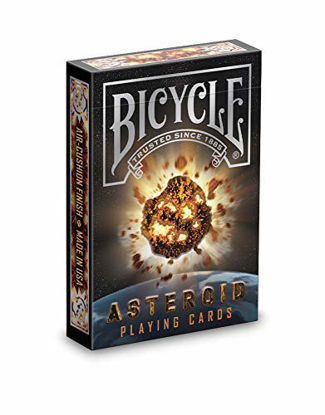Picture of Bicycle Asteroid Playing Cards , Black