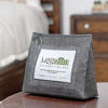 Picture of Moso Natural Air Purifying Bag 600g. A Scent Free Odor Eliminator for Kitchens, Bedrooms, Living Rooms, Pet Areas. Premium Moso Bamboo Charcoal Odor Absorber. Freestanding Design.