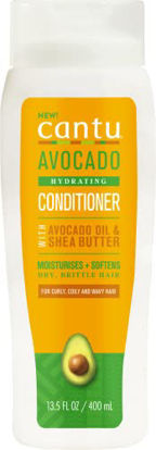 Picture of Cantu Avocado Sulfate Free Cream Conditioner with Avocado Oil & Shea Butter, 13.5 Fl Oz