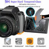 Picture of Glass Screen Protector Compatible for Canon EOS R5 Full-Frame Mirrorless Camera ,debous Anti-scratch Tempered Glass Hard Protective Film Cover (3pack),include 3 Top screen protector,2 hot show level cover
