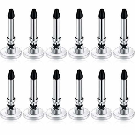 Picture of 12 Pieces Universal Stylus Replacement Disc Tips Precision Round Shape Replaceable Stylus Pen Disc Tips for Touch Screen Devices