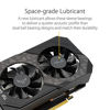 Picture of ASUS TUF Gaming NVIDIA GeForce GTX 1660 Ti EVO OC Edition Graphics Card (PCIe 3.0, 6GB GDDR6, HDMI 2.0b, DisplayPort 1.4, Space-Grade Lubricant, Compact Design, GPU Tweak II)