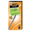 Picture of BIC Round Stic Xtra Life Ballpoint Pen, Medium Point (1.0mm), Black, 12-Count