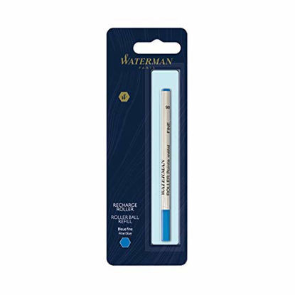 Picture of Waterman® Rollerball Pen Refill, Fine Point, 0.5 mm, Blue