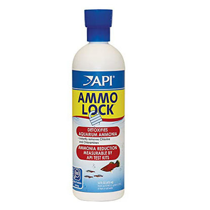 Picture of API AMMO-LOCK Freshwater and Saltwater Aquarium Ammonia Detoxifier 16-Ounce Bottle