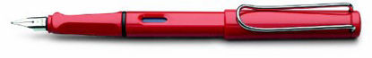 Picture of Lamy Safari Fountain Pen, Red Medium Nib (L16M)