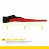 Picture of FINIS Long Floating Fins for Swimming and Snorkeling , Black/Red , XL (US Male 9-11 / US Female 10-12)