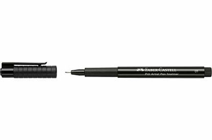 Picture of Faber-Castell Pitt Artist Pen Superfine Fineliner - Black 0.3mm