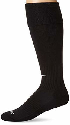 Picture of Nike Academy Over-The-Calf Soccer Socks, Black/White, Large