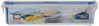 Picture of LocknLock Easy Essentials On The Go Meal Prep Lunch Box, Airtight Containers with Lid, BPA Free, Rectangle (3 Section) -27 oz, Clear