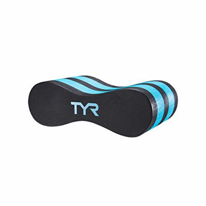 Picture of TYR Junior Pull Float, Black/Blue, 4.75 inches
