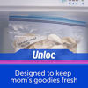 Picture of Ziploc Quart Food Storage Freezer Bags, Grip 'n Seal Technology for Easier Grip, Open, and Close, 75 Count