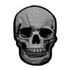 Picture of Zittop Skull Dead Biker Horror Goth Punk Emo Rock DIY Applique Embroidered Sew Iron on Patch