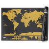 Picture of Luckies of London | Deluxe Scratch Map | World Map Scratch Art | Large Deluxe Scratch Off Map | World Map Wall Art | The Original Scratch Map Creators |