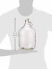 Picture of FastRack Glass Water Bottle Includes 38 mm Metal Screw Cap, 1 gallon Capacity, Clear (MN-TF9E-S1RA)