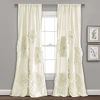 Picture of Lush Decor, Ivory Serena Window Panel for Living, Dining Room, Bedroom (Single Curtain), 84? x 54 L