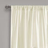 Picture of Lush Decor, Ivory Serena Window Panel for Living, Dining Room, Bedroom (Single Curtain), 84? x 54 L