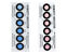 Picture of Dry & Dry Premium Humidity Indicator Cards 20 Pack(Reusable) - 10-60% 6 Spot(20 Cards)