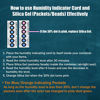 Picture of Dry & Dry Premium Humidity Indicator Cards 20 Pack(Reusable) - 10-60% 6 Spot(20 Cards)