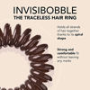 Picture of invisibobble Original Traceless Spiral Hair Ties With Strong Grip, Non-Soaking, Hair Accessories for Women- Pretzel Brown (Pack of 3)