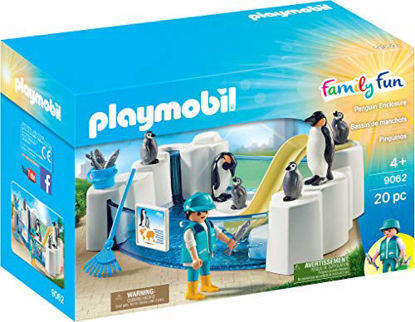Picture of PLAYMOBIL Penguin Enclosure Building Set