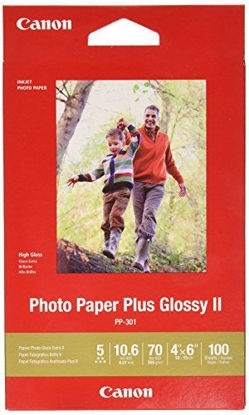 Picture of Canon Photo Paper Glossy 4 x 6 Inches, PP-301, 100 Sheets