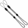 Picture of Ringke Lanyard Wrist Strap Compatible with Cellphone, Phone Cases, Keys, Cameras & ID MP3 QuickCatch Adjustable String - Checkered Gray (2 Pack)