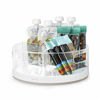Picture of YouCopia Crazy Susan Turntable, Divided Lazy Susan Organizer with 3 Clear Bins for Cabinet and Pantry Storage