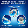 Picture of Finish In-Wash Dishwasher Cleaner: Clean Hidden Grease and Grime, 3 Count, Pack of 4