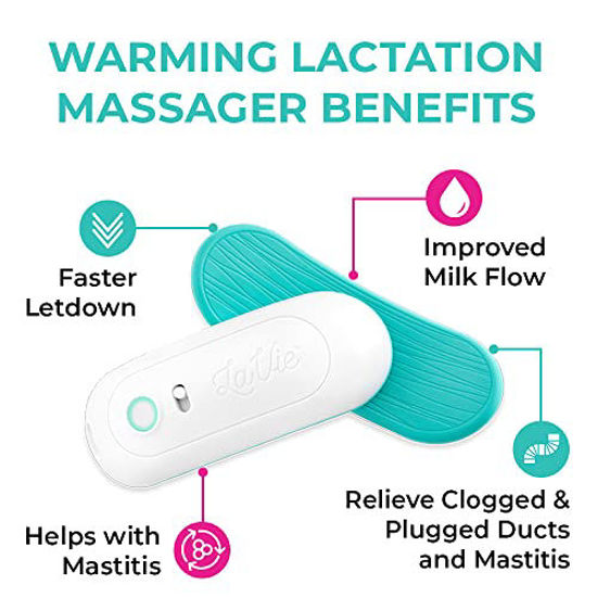 GetUSCart LaVie 2in1 Warming Lactation Massager, 2 Pack, Heat and