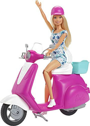 Picture of Mattel Barbie Doll & Scooter