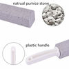 Picture of 4 Pack Handle Pumice Toilet Stones Pumice Sticks Hard Water Ring Remover Toilet Cleaning Stones for Bath and Swimming Pool