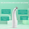 Picture of NEWDERMO 2-IN-1 Microdermabrasion Machine for Facial, Diamond Microdermabrasion Device USB Rechargeable - Advanced Home Facial Treatment Machine (White)