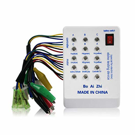 Picture of 24V 36V 48V 60V 72V E-bike Scooter Brushless Car Motor Controller Tester for Teste Motor Coil