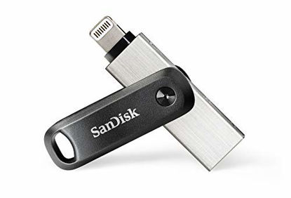 Picture of SanDisk 64GB iXpand Flash Drive Go for iPhone and iPad - SDIX60N-064G-GN6NN