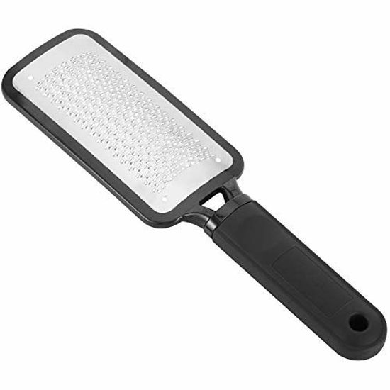 GetUSCart Foot Scraper Callus Remover Black Pedicure Heel Grater