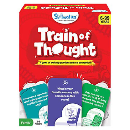 Picture of Skillmatics Card Game : Train of Thought | Gifts, Family Connection & Conversation Starters for 6 Year Olds and Up