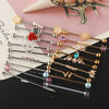 Picture of 18pcs 16G 14G Surgical Steel Industrial Piercings Barbell for Women Men Cartilage Industrial Earring Conch Industrial Bar Jewelry 1 1/2 Inch 38mm